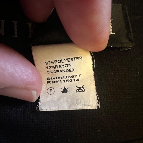 Nikibiki Womens Black Moto Jacket With Front & Back Zippers Size M - Picture 6 of 7